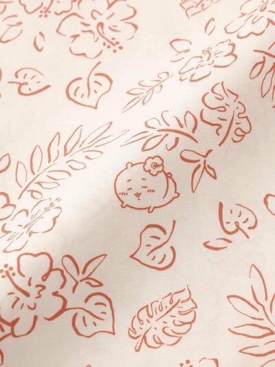 パターンシャツ(半袖) CHIIKAWA（ナチュラル）