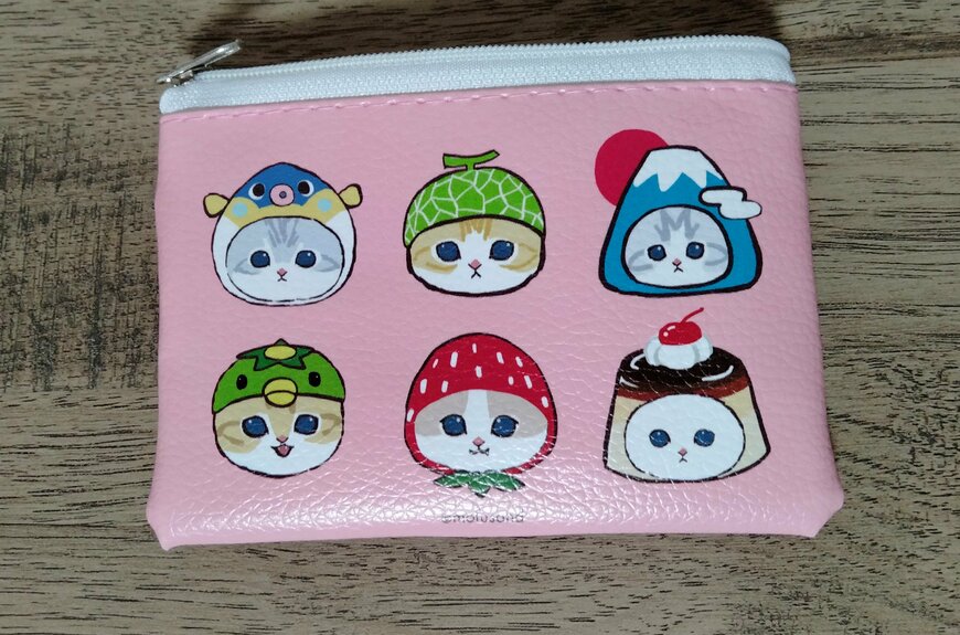 筆者撮影（セリア、mofusand コインパース）