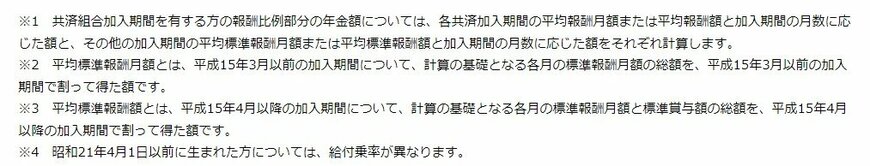出所：日本年金機構「報酬比例部分」