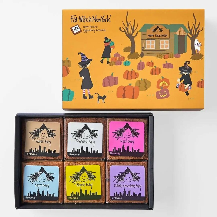 出所：リボン食品株式会社「ブラウニー専門店 Fat Witch New York からハロウィン限定セットが登場！」（PR TIMES）