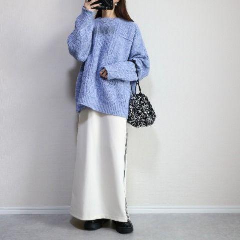 レディース　ニットプルオーバー（pen）