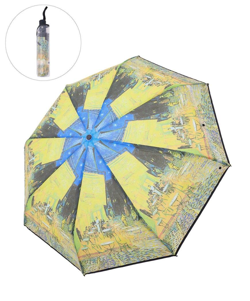 3COINS、名画プリントビニール折傘の画像