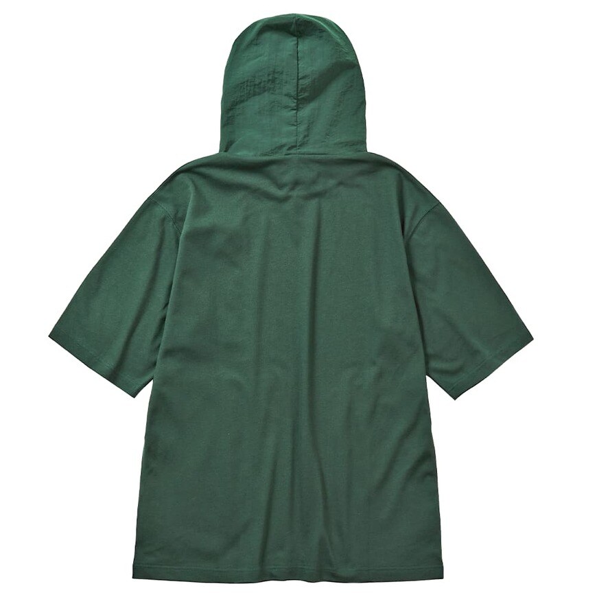 ワークマン公式　マルチポケット5分袖フーディ