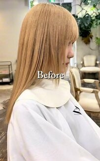 「ブリーチの繰り返しで切れ毛がひどい」女性がバッサリカットで軽やかな外はねボブにスタイルチェンジ