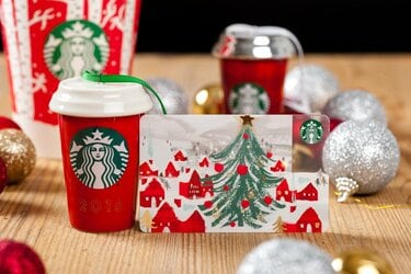 Starbucks クリスマスオーナメント 9個セット もらって嬉しい