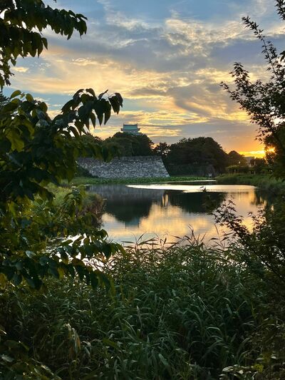夕暮れの名古屋