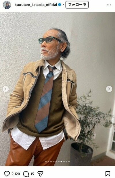 片岡鶴太郎のInstagram投稿