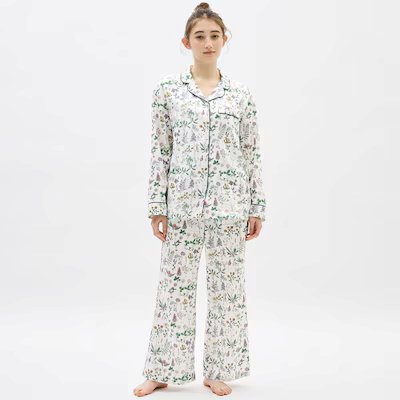 コットンブレンドパジャマ New York Botanical Garden