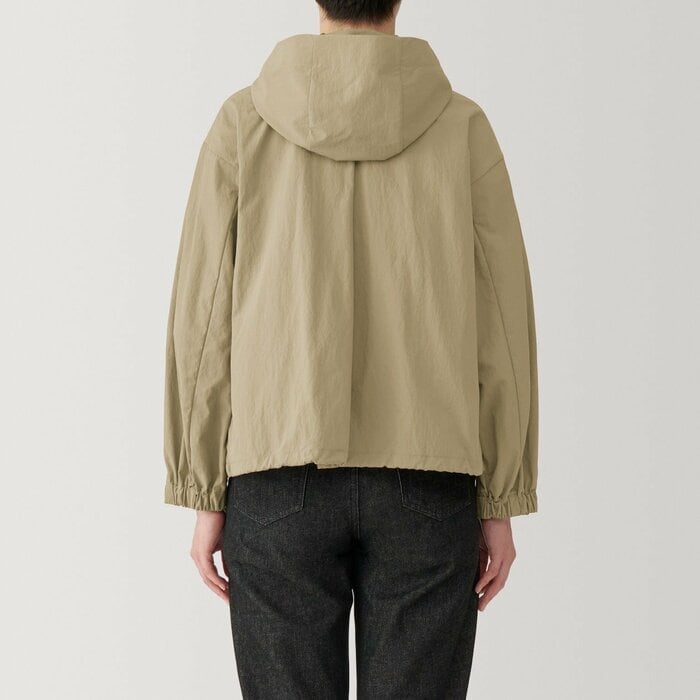 無印良品公式 婦人 撥水UVカットポケッタブルフードジャケット