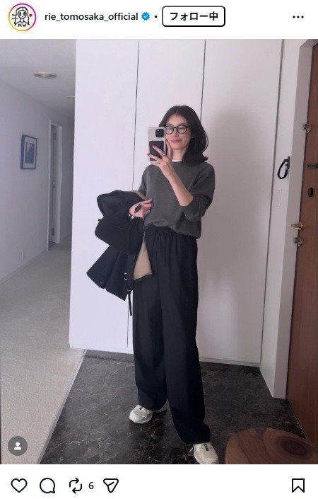 出所：ともさかりえの公式Instagram（＠rie_tomosaka_official） 参照日：2025年12月23日
