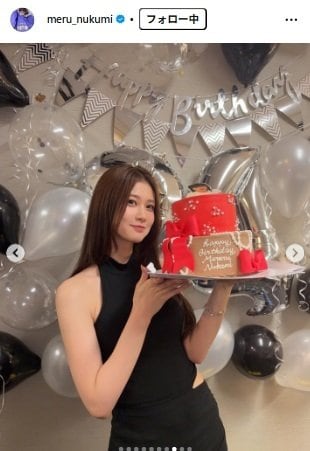 出所：生見愛瑠のInstagram投稿のInstagram（＠meru_nukumi)参照日：2026年3月10日