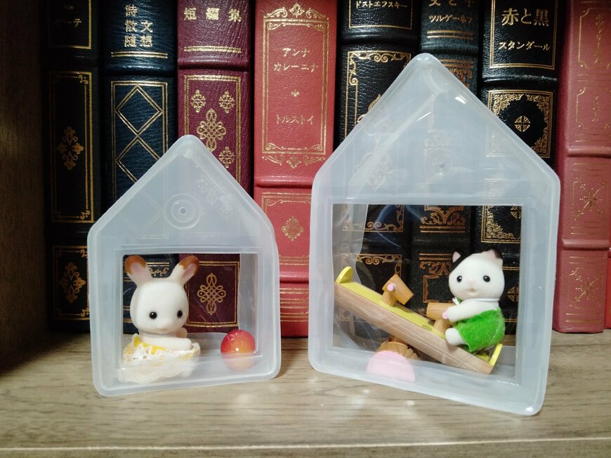 筆者撮影（キャンドゥ、ミニハウスディスプレイ）