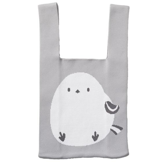 出所：ニトリ公式通販ニトリネット ニットトートバッグ　シマエナガ