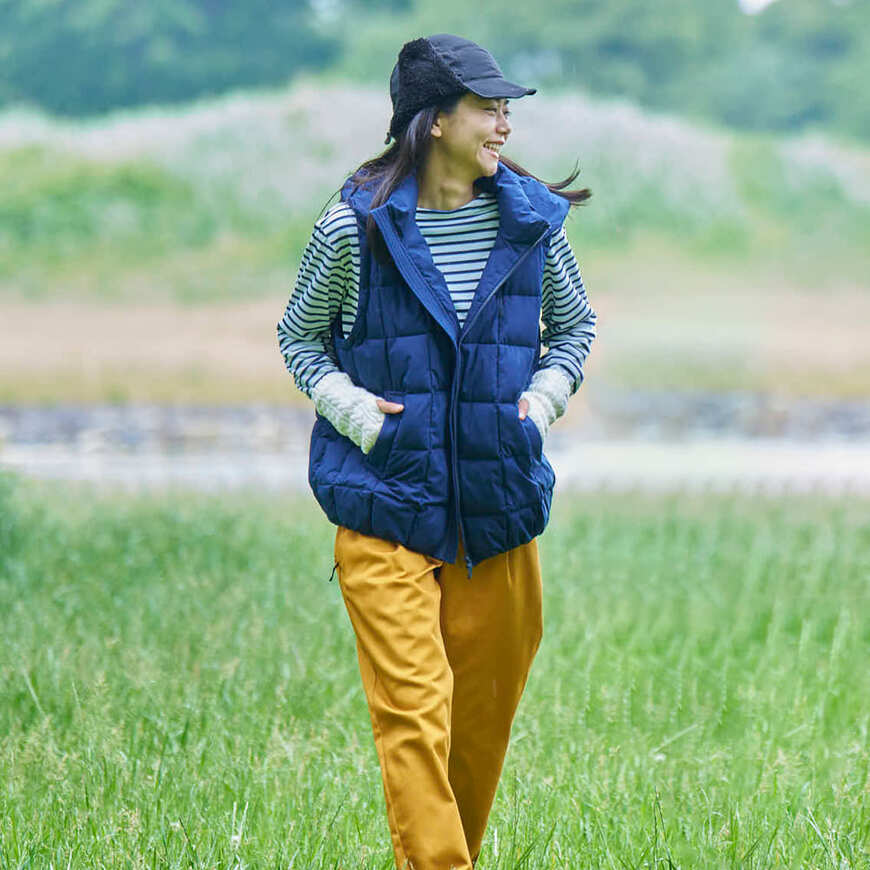 出所：ワークマン公式オンラインストア　レディースデタッチャブルパフィーブルゾン