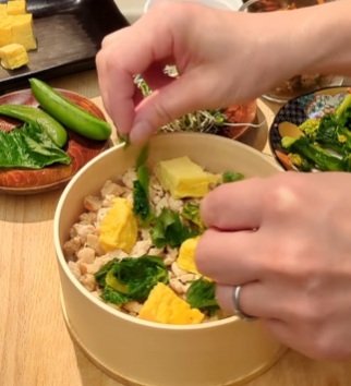 出所:@sakura_obento_