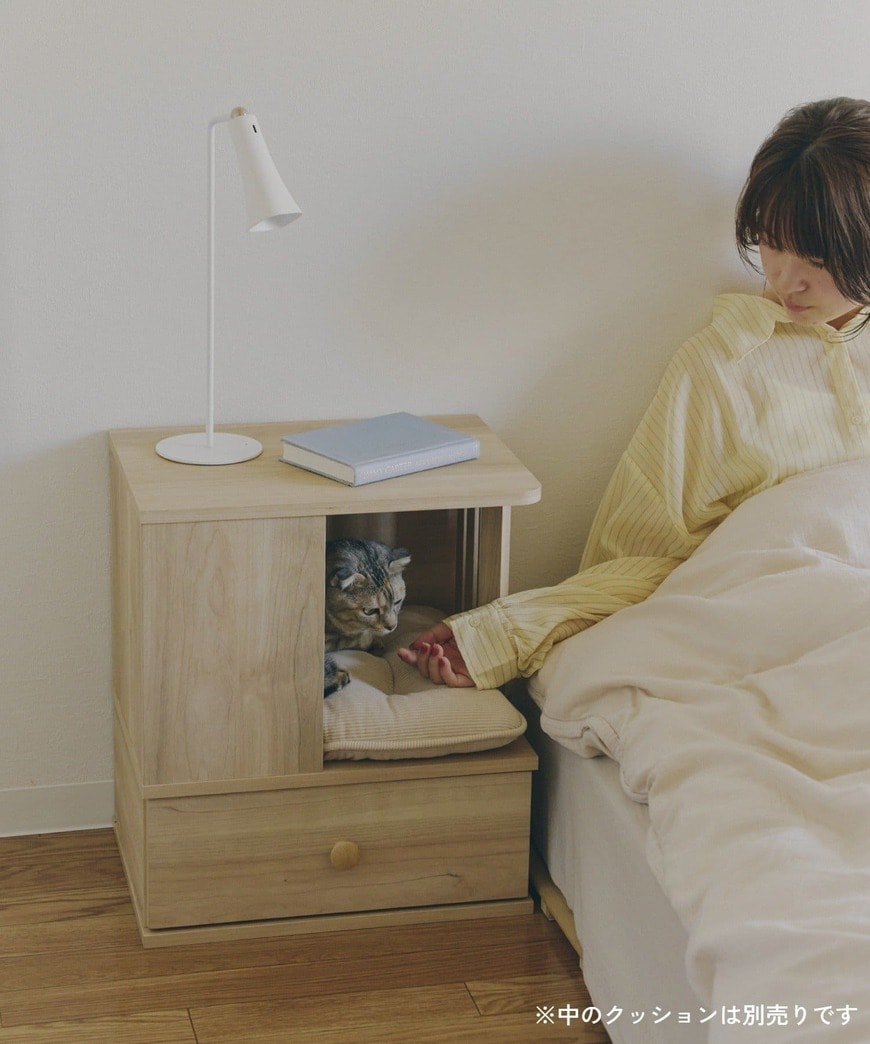 パルグループ公式ファッション通販サイト　ペットサイドテーブル／猫と暮らすの画像