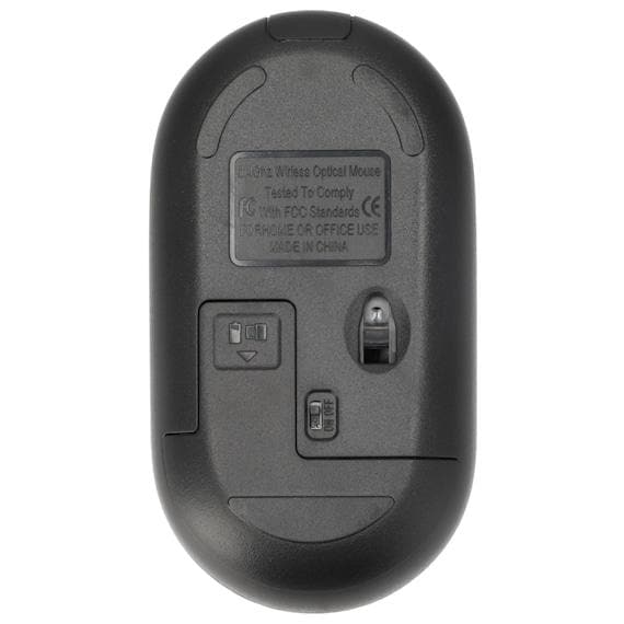 ニトリ、ワイヤレスマウス(デコネコDH05 ブラック)商品画像