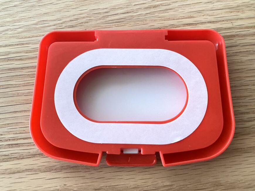 マイメロディ50周年記念「ワンプッシュウェットシートのフタ」