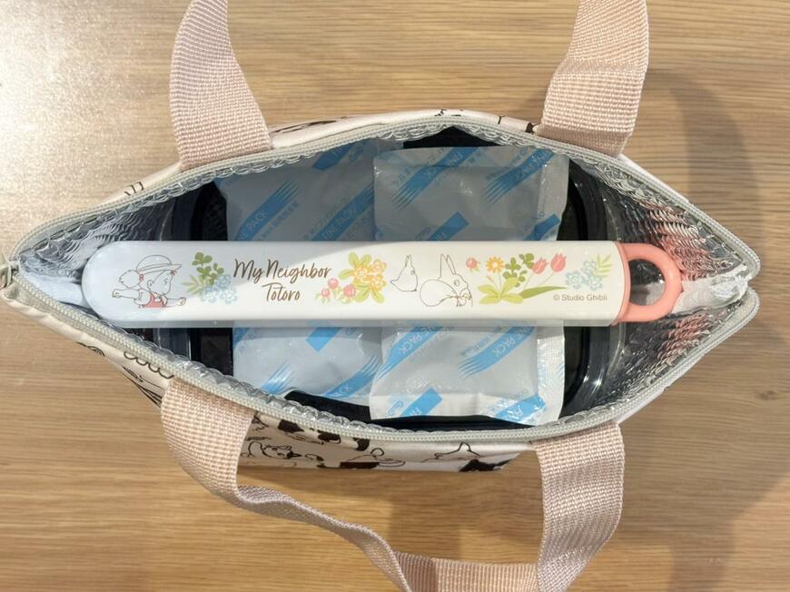 キャンドゥの猫デザイン「保冷・保温ランチバッグ」