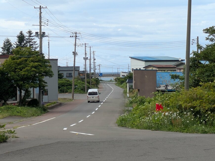 青森県で撮影された光景