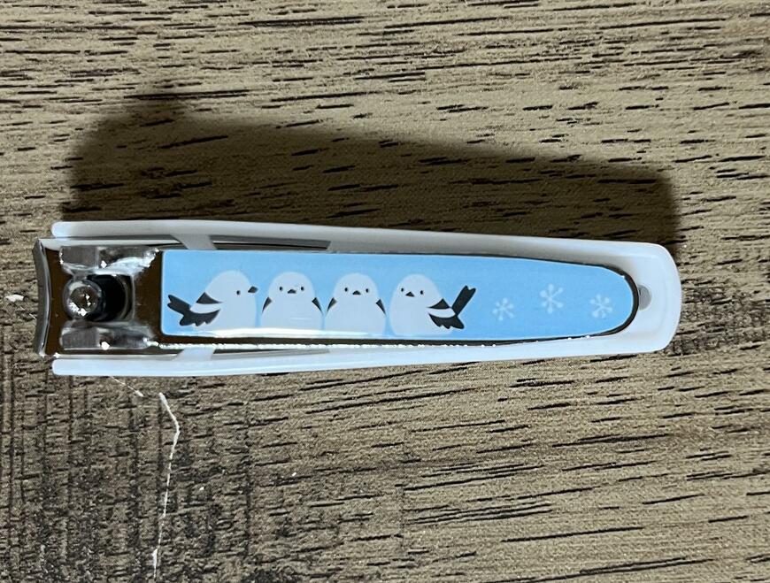 キャンドゥ、ミニ爪切り　シマエナガ画像