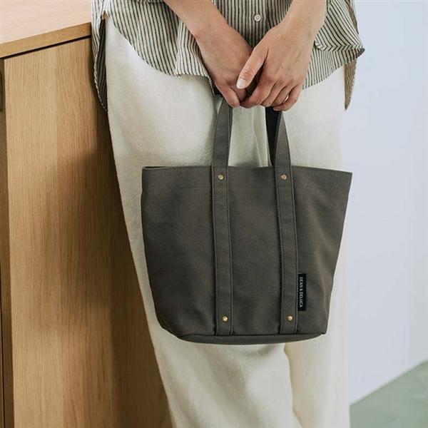コットントートバッグ カーキS