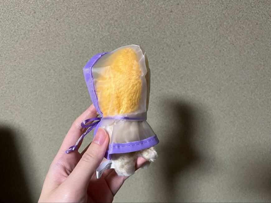 セリア、ぬい用レインポンチョ S ヲタコレ ぬい活画像