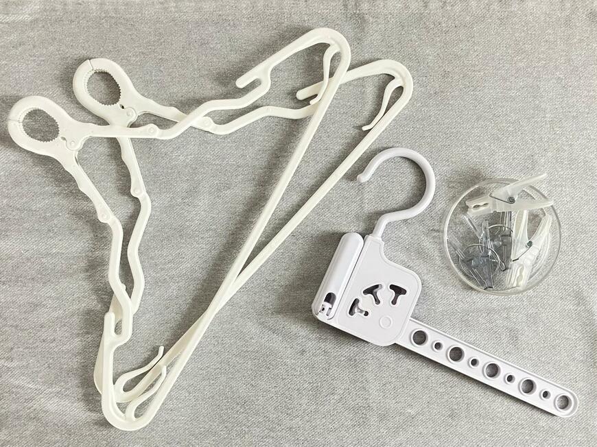 「室内干しハンガー」