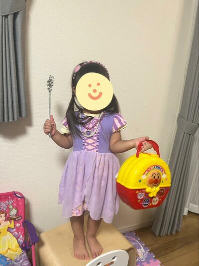 2歳からプリンセス命だった娘さん