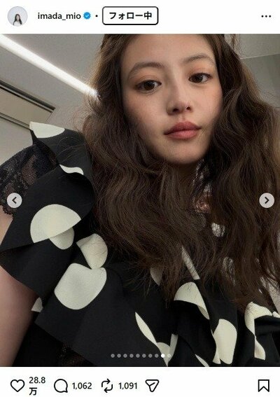 今田美桜のInstagram投稿