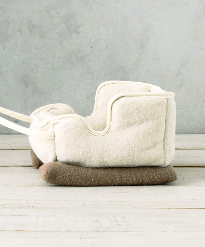 ふわふわ・もこもこの手触りで、かわいさ満点のそり