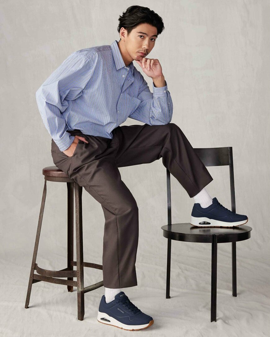 出所：SKECHERS JAPAN G.K.「スケッチャーズ新CMに俳優の賀来賢人さんと菜々緒さんを起用」