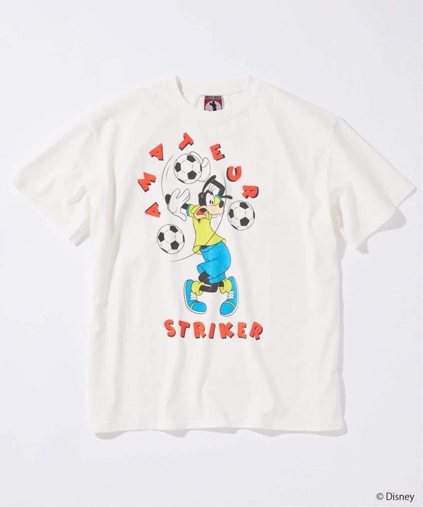 出所：株式会社ベイクルーズ　ミッキー マウス サッカー プリントTシャツ