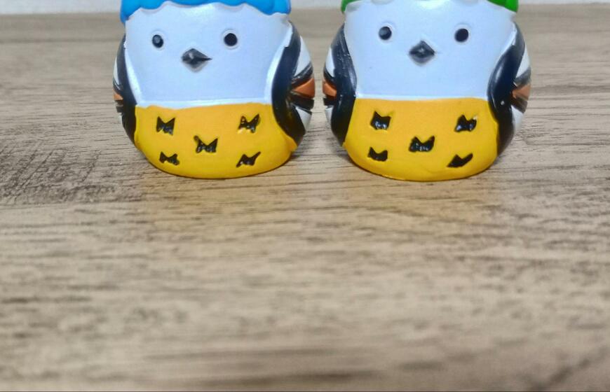 筆者撮影（キャンドゥ、リトルフレンド ツノ2本鬼 シマエナガ）