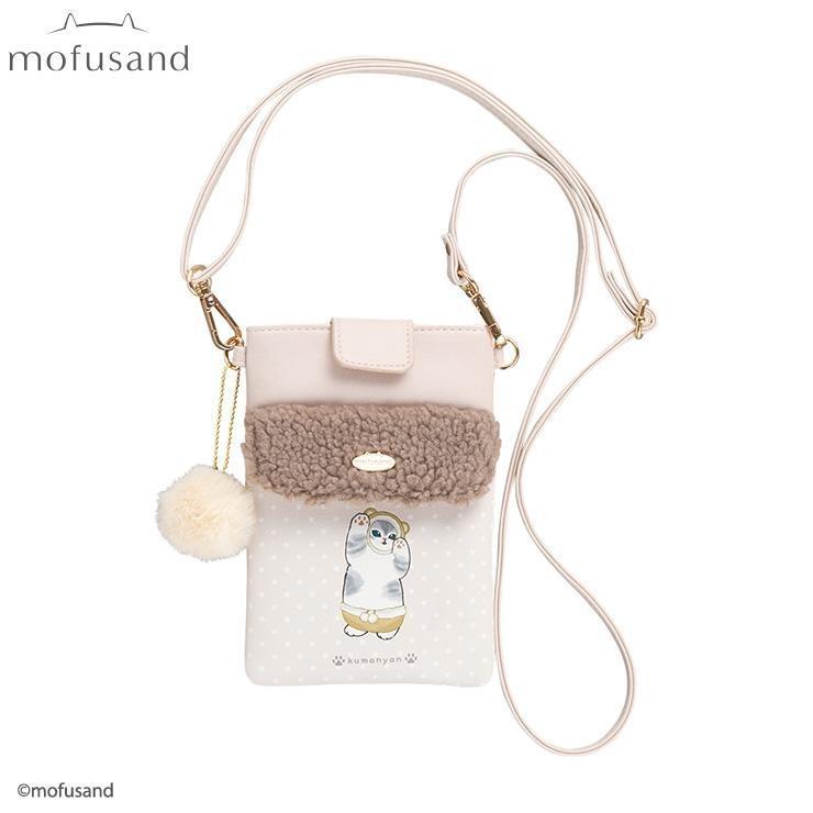 出所：しまむらパーク ショルダーバッグ（mofusand）キャメル 315