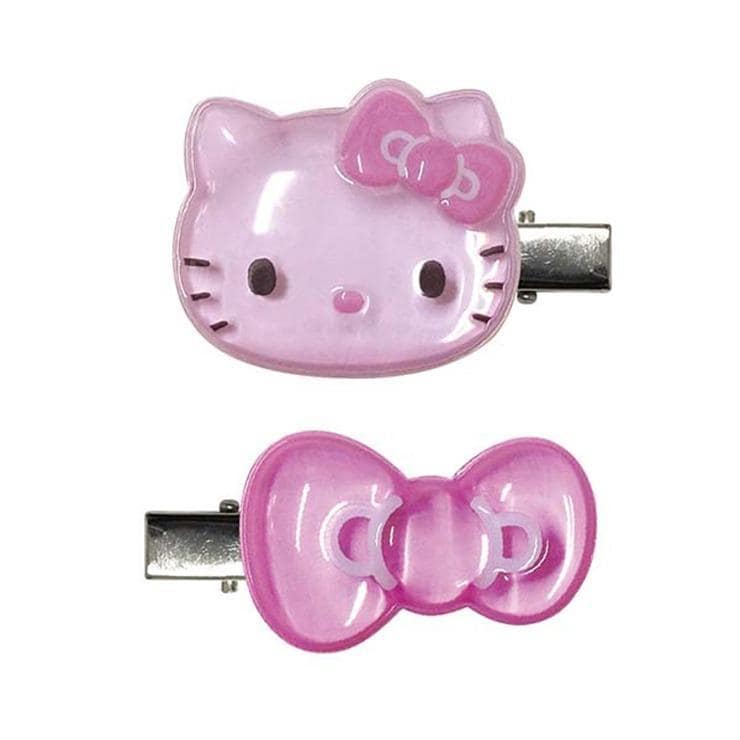 しまむら、シャンブル ぷっくりったいヘアクリップ（ハローキティ）・ピンク 210商品画像