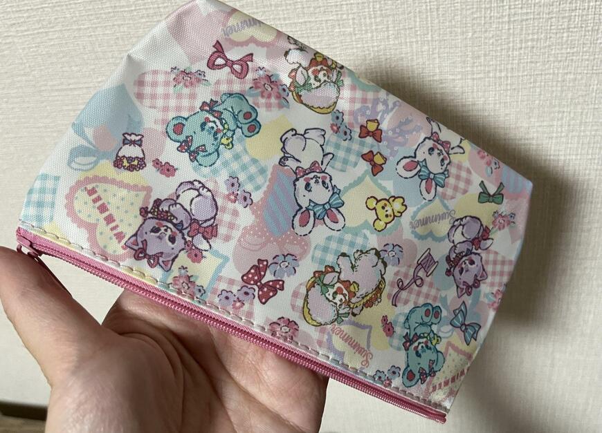 セリア、SWIMMERフナガタポーチKawaii画像