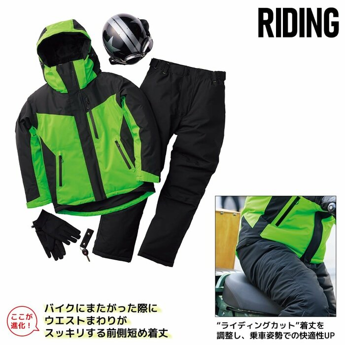 RIDINGモデルはバイカーの悩みに徹底的に寄り添って進化