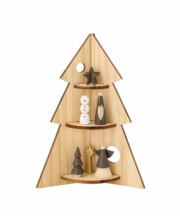 組み立て式のクリスマスツリーオブジェ