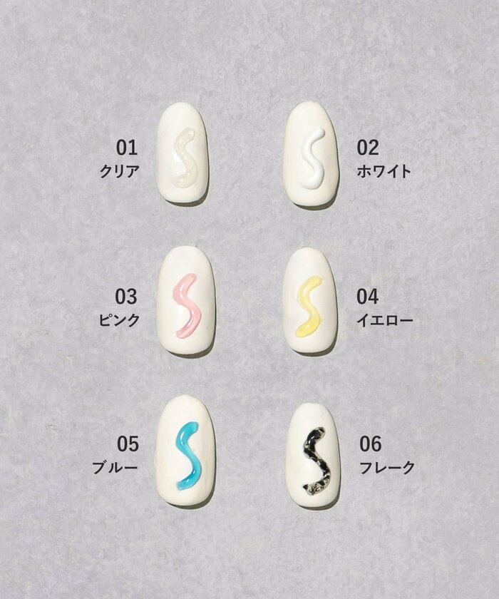 3COINS公式 3Dジェルネイル/and us