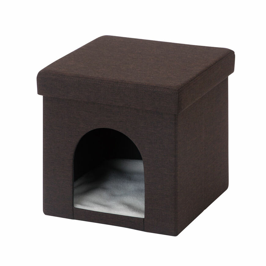 出所：コメリ公式サイト　Petami　ペットスツール　シングル　ブラウン