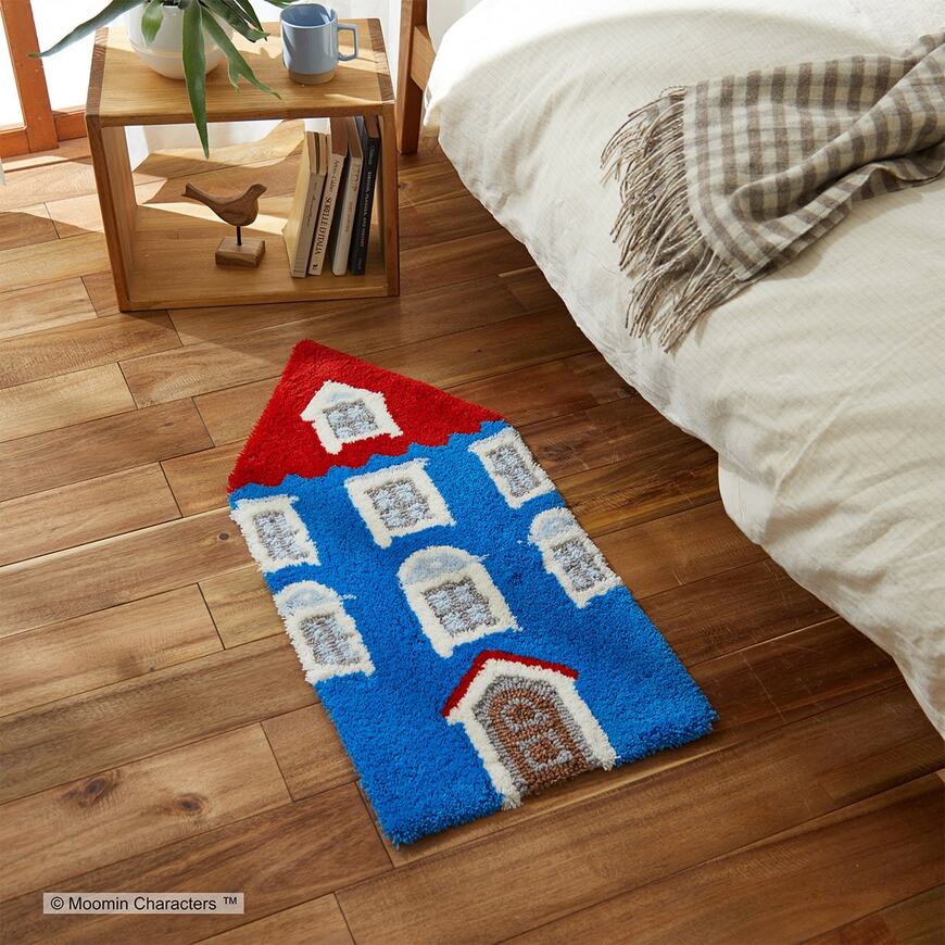 出所：ニトリ公式通販ニトリネット ムーミンマット MOOMIN HOUSE BL
