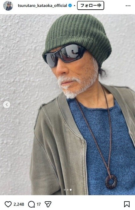 出所：片岡鶴太郎のInstagram（＠tsurutaro_kataoka_official）　参照日：2026年2月13日