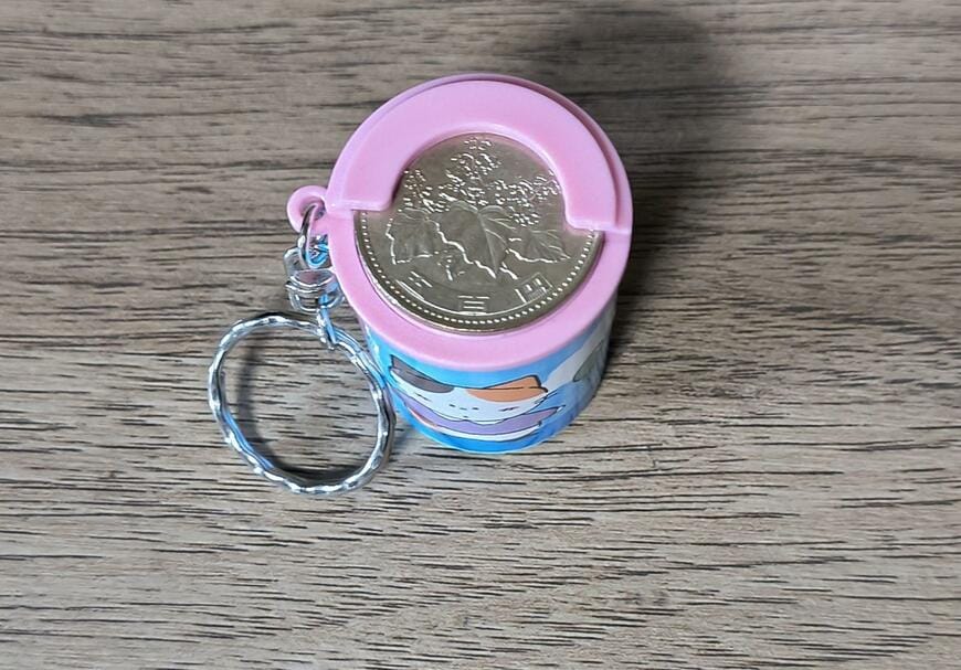 ダイソー、レトロコインケースの画像