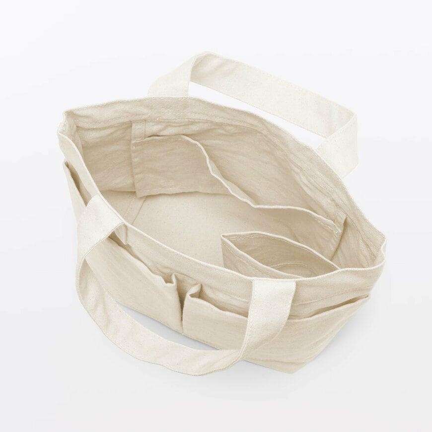 無印良品公式　帆布　ミニトートバッグの画像