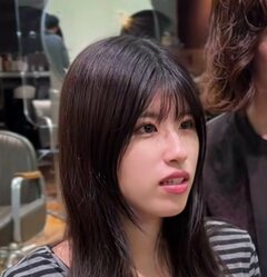 【大変身】髪の傷みと前髪の仕上がりに悩む女性が大胆イメチェン！「めっちゃいい感じです」と大満足