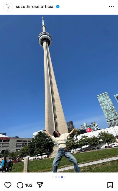 広瀬すずのInstagram投稿
