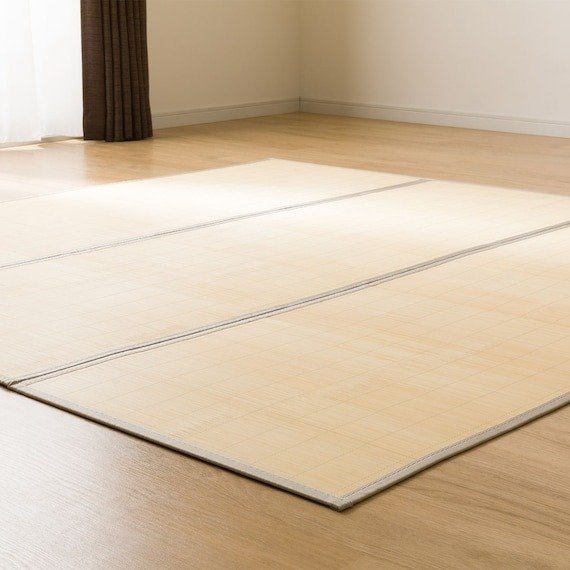 ニトリ公式 竹ラグ