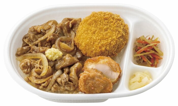 550ランチシリーズ しょうが焼き得弁ランチ　510円(税込550円)