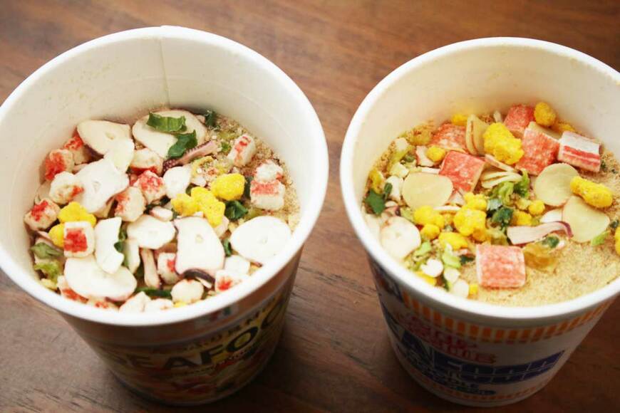 具材には明確な差が…